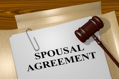 spouse maintenance agreement