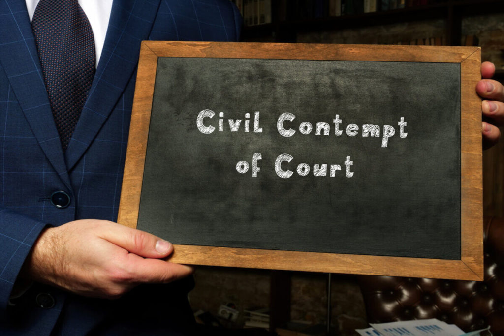 contempt of court in minnesota